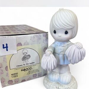 Precious Moments ‘Cheers to the Leader’ Figurine in good condition